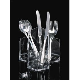 Buy Acrylic Tabletop Flatware Organizer by HomeAndWine.com