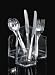 Acrylic Tabletop Flatware Organizer