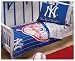 Major League New York Yankees 4pc. Toddler Set (Comforter, Top Sheet, Fitted Sheet, Pillowcase)