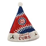 Chicago Cubs Mistletoe Santa Hat