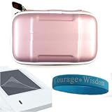 BPC Brand Nintendo DSi Carrying Case Pink Color + Nintendo Dsi Screen Protector + BONUS Courage*Wisdom Wristband
