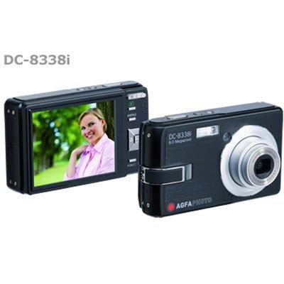 AgfaPhoto DC-8338i - Digital camera - compact - 8.0 Mpix - optical zoom: 3 x - supported memory: MMC, SD, SDHC
