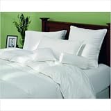 Aurora 14" Baffled Boxstitch Hungarian White Goose Down Comforter Size: Twi ....