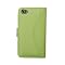 Chelsea Compact Leather Wallet for iPhone 4G/4S-Hot Green