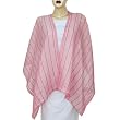 Womens Scarves Accessory Linen Rectangular Scarf 21 x 74 inches