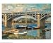 All Products : Bridge at Argenteuil by Claude Monet. Size 7.00 X 5.00