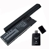 IMAGE OF 7200mAh Replacement Dell Latitude D620 D630 D630c Precision M2300 series Laptop Battery 310-9080 312-0383 312-0653 451-10298 JD634 NT379 PC764 series Laptops w/ a USB2.0 All In One Card Reader