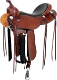 Cashel Trail Saddle With Horn - Chocolate