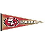Football Pennants: NFL San Francisco 49ers Pennant (2-Pack)