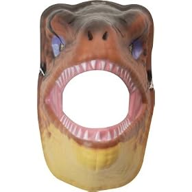 Wild Republic Facemask T-Rex Brown/Yellow