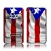 Puerto Rican Flag Design Apple iPod Touch 2G (2nd Gen) / 3G (3rd Gen) Protector Skin Decal Sticker