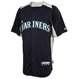 Ichiro Suzuki Seattle Mariners Majestic Authentic Cool Base On Field Batting Practice Jersey