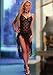 BEAUTY NIGHT FASHION Nachtkleid und String Modell Annabel (schwarz )