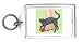 Schlüsselhalter mit der Grafik: schwarz, Hausschuhe, Katze, Beine, Haustier