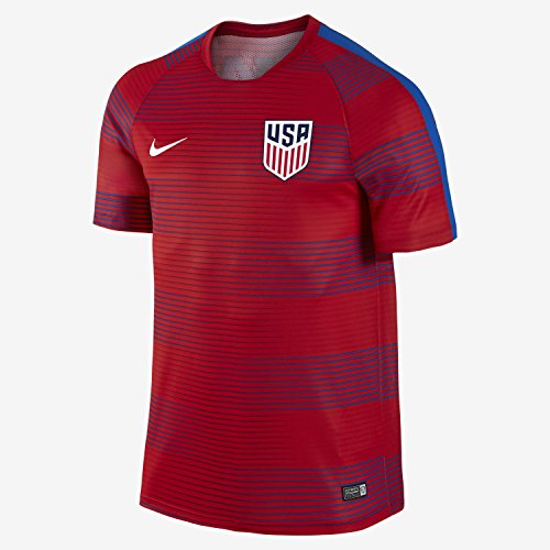 Men's Nike U.S. Pre-Match Training II Soccer Short-Sleeve Shirt
