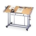 Adjustable Drawing and Craft Table
