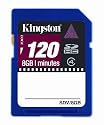 Kingston Video 8 GB Class 4 SDHC Flash Memory Card SDSDV/8GB
