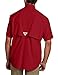 Columbia Men's Bahama II UPF 30 Short Sleeve PFG Fishing Shirt, Beet, Large