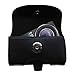waagrechtes Lederetui mit optionalem Gürtel-Clip / Gürtelschlaufe für Samsung HMX-U20 Digital Camcorder