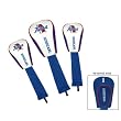 Tulsa Golden Hurricane 3 Pack Sock Golf Club Headcovers - Golf