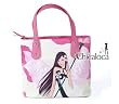 Chicaloca- Lotus Nymph Tote Bag (Pink)- Fashion Handbag for Young Adult