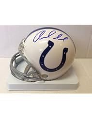 Single Detail Page Misc: Andrew Luck Colts Mini Helmet - Riddell