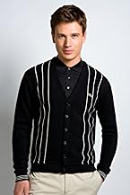 Merino Wool Striped Cardigan Sweater