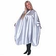 Scalpmaster Nylon Chemical Cape 60" x 44" Snap Silver