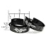 Black Stainless Steel Dragon Huggie Hoop Earrings