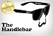 New Vintage Style Wayfarer Mustache Sunglasses Black Frame & Lenses (Style 1)