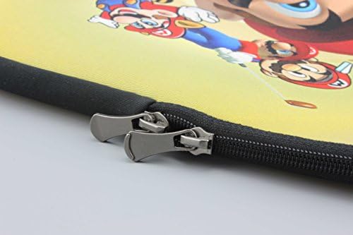 Galaxy Space Funny Cat Custom Twin Sides Laptop Sleeve Case Computer Notebook Bags for Apple Macbook Air 11 Inch