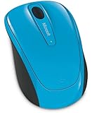 Microsoft 3500 Wireless Mobile Mouse, Cyan Blue (GMF-00273)
