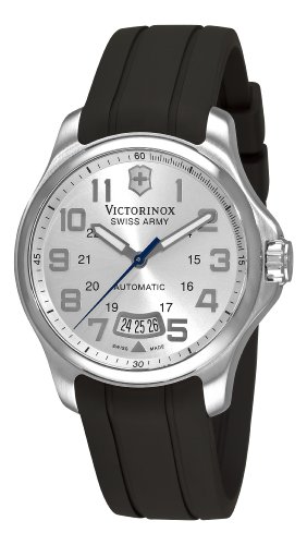 Victorinox Swiss Army Men's 241371 Officer's Silver Dial Watch