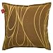 Sofakissen-Bezug Party flow 38x38-braun