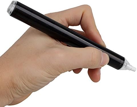 Battery Operated Convenient Handy Electric Eraser with 5 pcs Refills (Black)