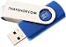 7dayshop Memory - USB 2.0 Flash / Key Drive - 16GB - FAST 135x - CAPLESS SWIVEL