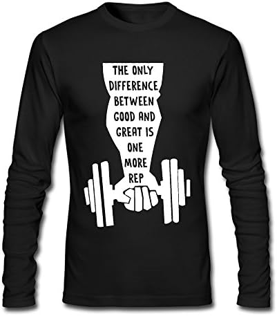 Dumbell Store569 Adult Long Sleeve Unique Dumbell Teeshirts Magical Slim Fit