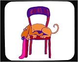 Mouse Pad with animal, dog, chair