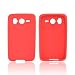 RED Silicone Skin Case Cover for HTC Inspire 4G