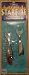 The Producers StarFire Fishing Lures 3 Red/Gray Minnow - w/extra body & Jighead