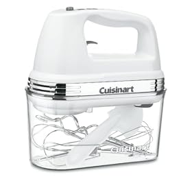 Cuisinart HM-90S Power Advantage Plus 9-Speed Handheld Mixer with Storage Case, WhiteCuisinart Power Advantage Plus 9 Speed Hand Mixer with Storage Case