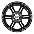 4/137_12mm ITP SS212 Alloy Series Wheel 14x6 4.0 + 2.0 Matte Black KAWASAKI Teryx 750 Teryx4 750