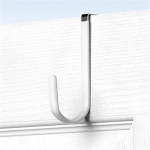 Spectrum Over the Door Metal Hook 16400 2 Pack White
