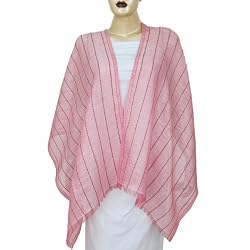 Womens Scarves Accessory Linen Rectangular Scarf 21 x 74 inches
