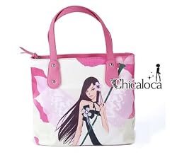 Chicaloca- Lotus Nymph Tote Bag (Pink)- Fashion Handbag for Young Adult
