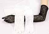 Stretch Lace Gloves, Opera Length, Asst. Colors