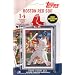 Topps MLB Baseball Cards 2009 Boston Red Sox 14 Card Team Set (Includes Wally the Green Monster Card)