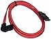 C2G 10187 7-Pin 180Â° to 90Â° 1-Device Side Serial ATA Cable, Red (3 Feet, 36 Inches)