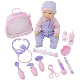 You & Me Get Well Baby Doll & Medical Kit