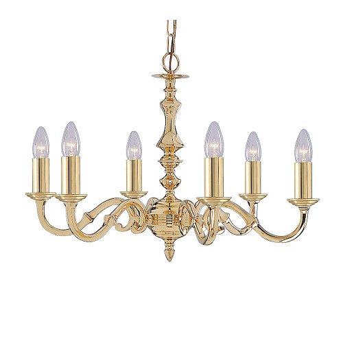Searchlight Seville 2176-6NG Chandelier